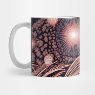 Other Worldly Designs- nebulas, stars, galaxies, planets with feathers Mug